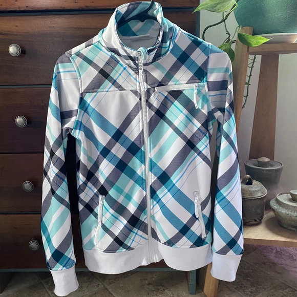 Empyre Technical Fleece Plaid Jacket Hoodie - Picture 3 of 7